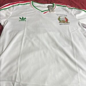 Adidas White Soccer Jersey